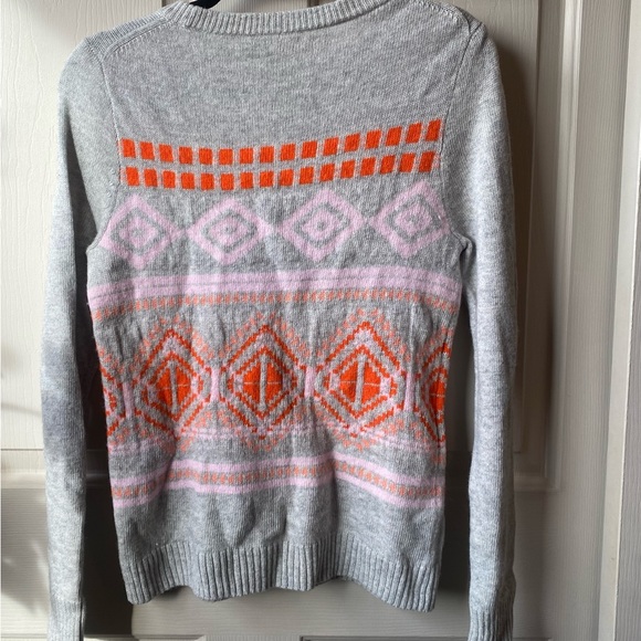 J. Crew Fair Isle Wool Blend Sweater -• Medium - Picture 2 of 5